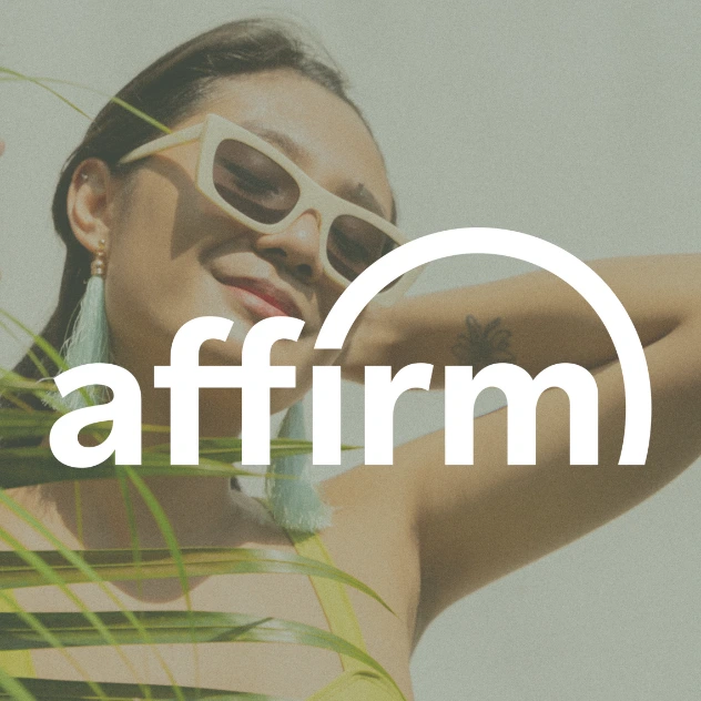 financing partner affirm logo for optical store purchase