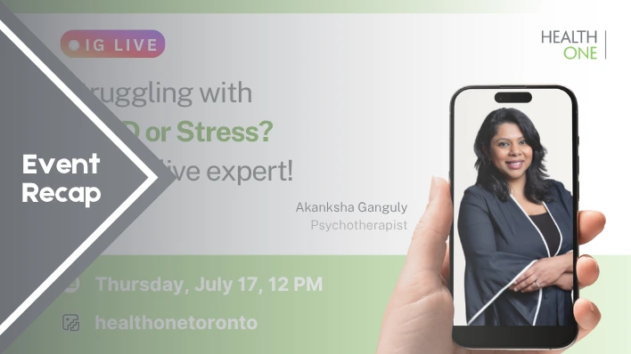 ADHD Stress Management event poster