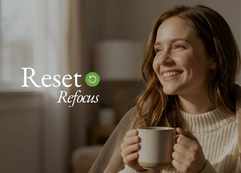 woman looking ahead into the new year