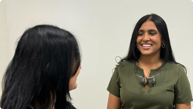 best dentist for tooth pain smiling