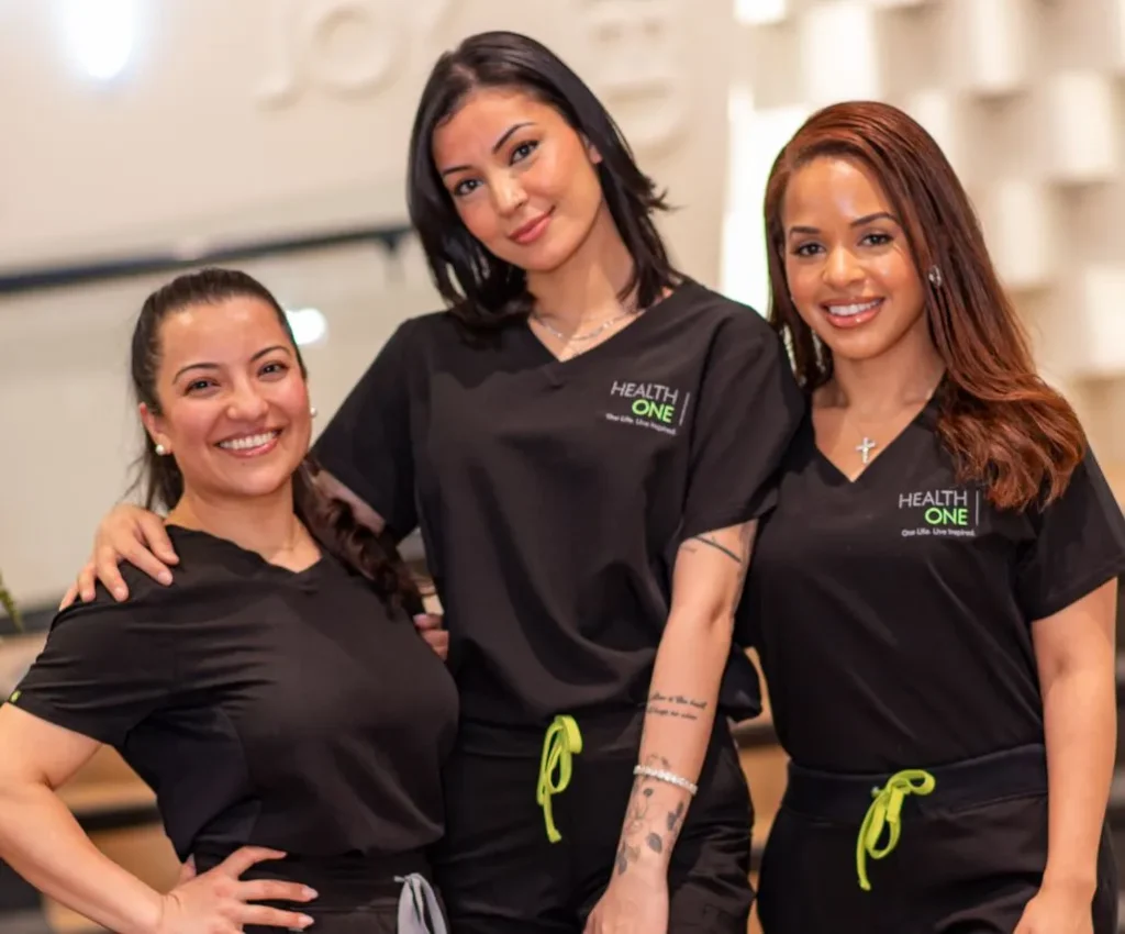 HealthOne Providers smiling friendly and not rushed